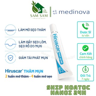 Hiruscar Post Acne - Làm mờ sẹo thâm, sẹo sau mụn, giảm hình thành và tái phát mụn