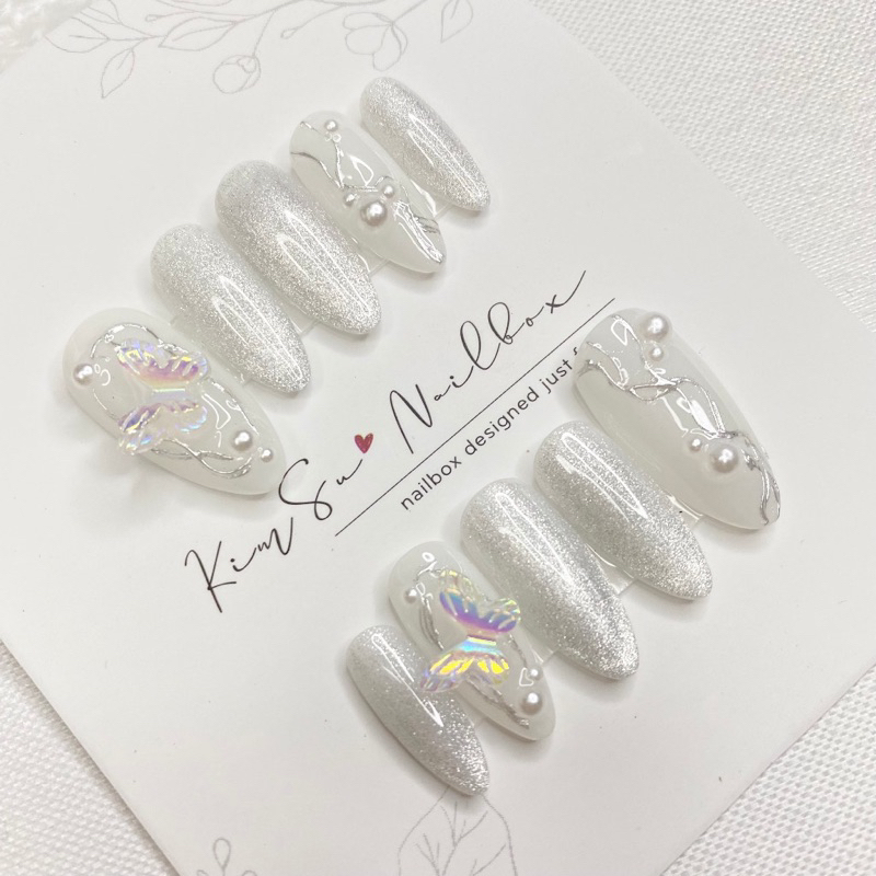 Nailbox mắt mèo charm bứm