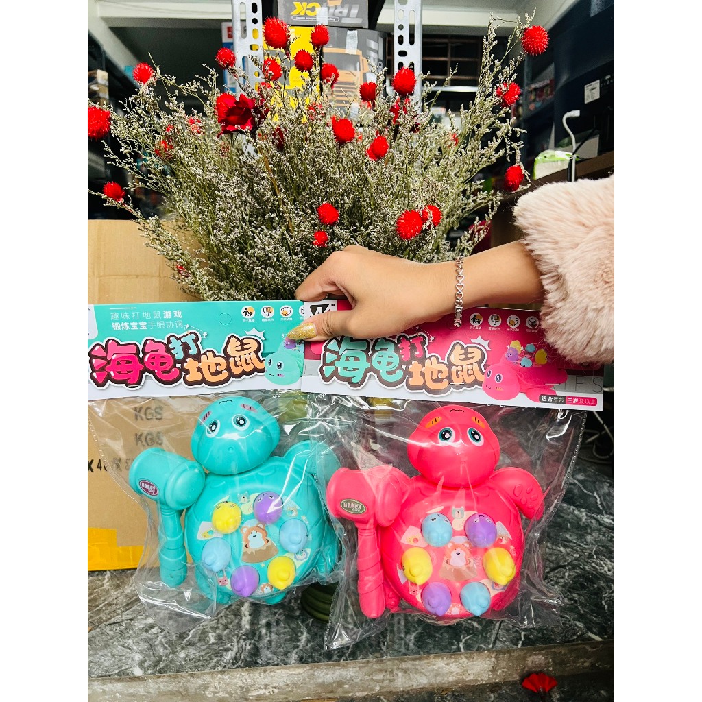 Đồ Chơi Trẻ Em Bộ Đập Chuột Có Đèn Và Âm Thanh BBS Cho Bé Trai Bé Gái, Đồ Chơi Giải Trí Giáo Dục Cho Trẻ Em