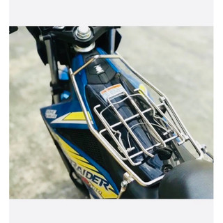 Baga xe máy satria - raider Fi đen tỉnh điện, titan 7 màu , inox