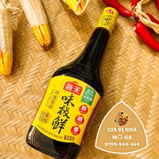 Nước tương thượng hạng Hải Thiên - Soy Sauce Preimum Haday- chai 750ml