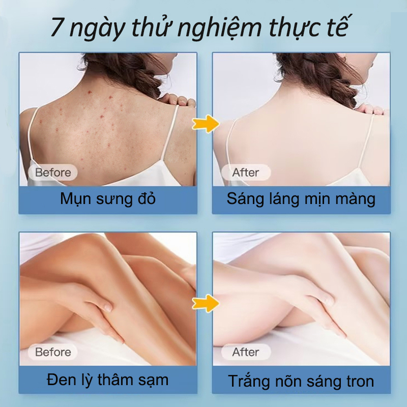 Sữa tắm trắng da Muối biển Sữa tắm tẩy tế bào 500ml tẩy da chết làm sạch sâu bụi bẩn dưới da làm sáng màu da