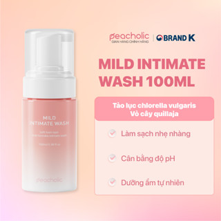 Dung dịch vệ sinh PEACHOLIC tạo bọt Mild Intimate Wash 100ml