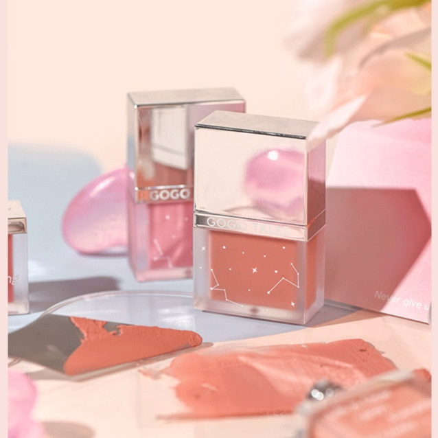 Phấn má hồng dạng kem Gogo Tales Apply Soft chống thấm nước lâu trôi dạng kem tự nhiên GT548