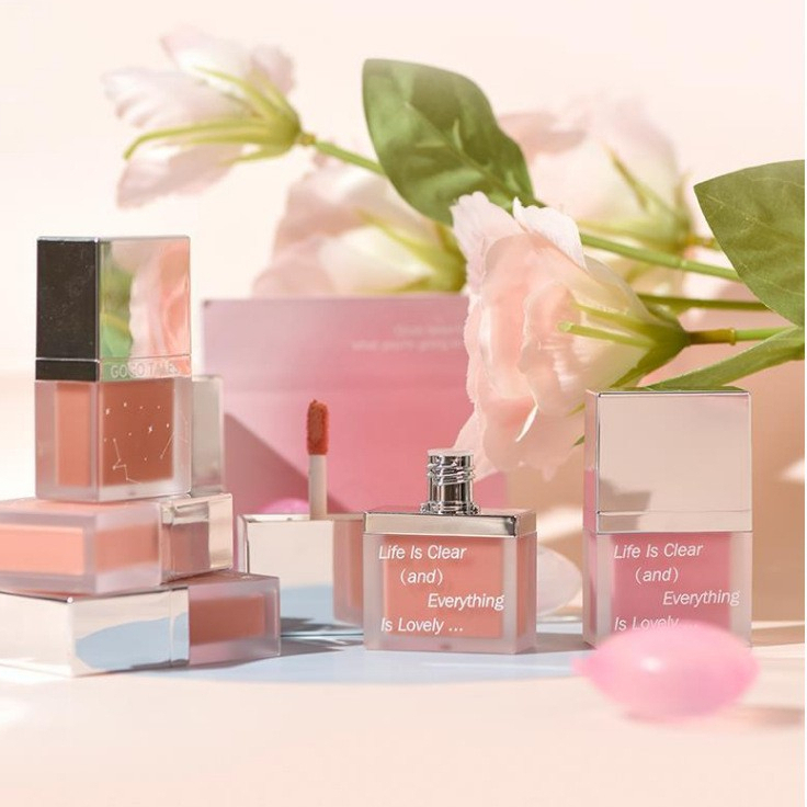 Phấn má hồng dạng kem Gogo Tales Apply Soft chống thấm nước lâu trôi dạng kem tự nhiên GT548