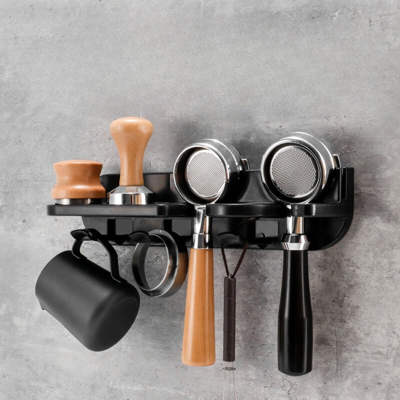 Giá treo phụ kiện pha cafe espresso giá treo tay cầm pha cafe tamper nén cafe – 58mm