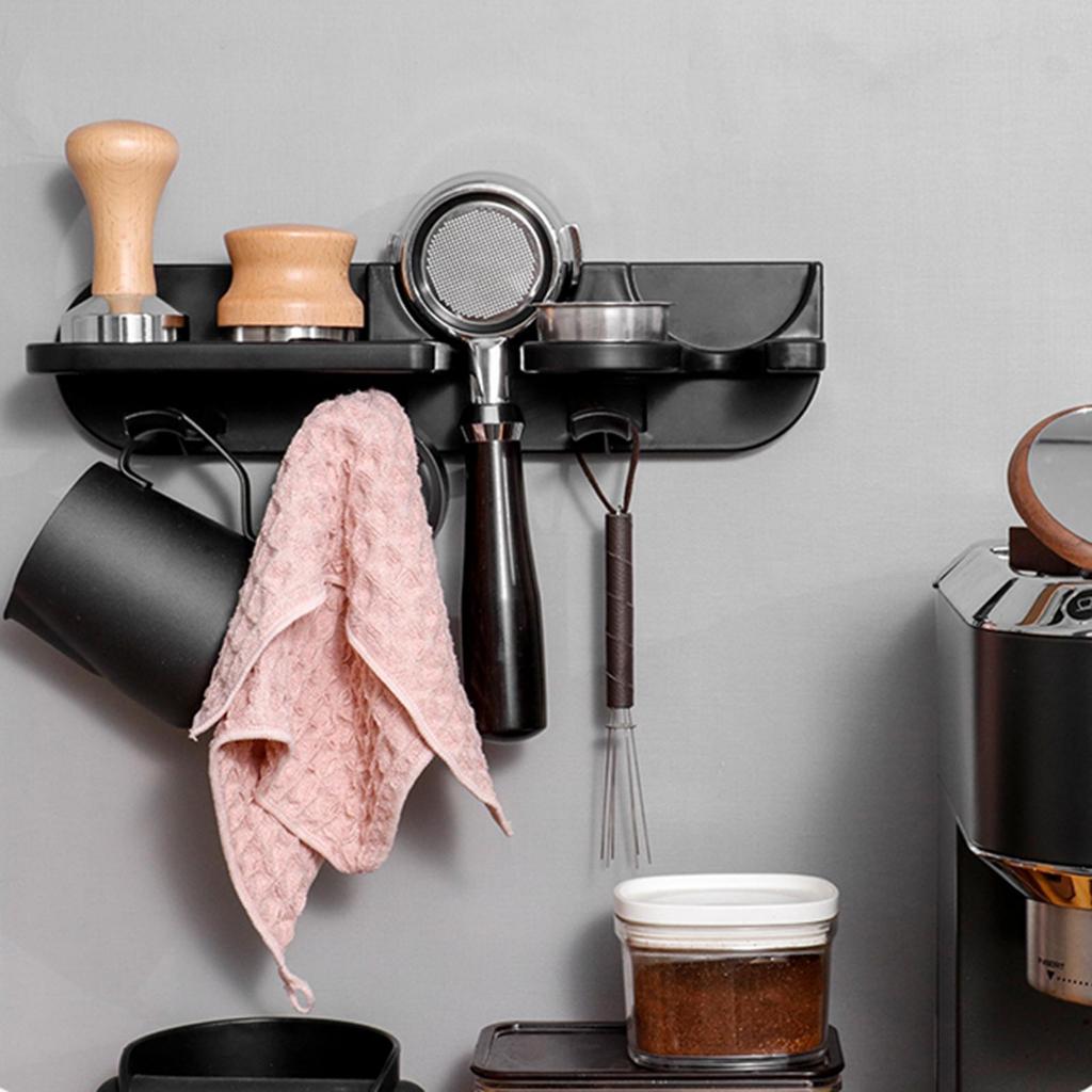 Giá treo phụ kiện pha cafe espresso giá treo tay cầm pha cafe tamper nén cafe – 58mm