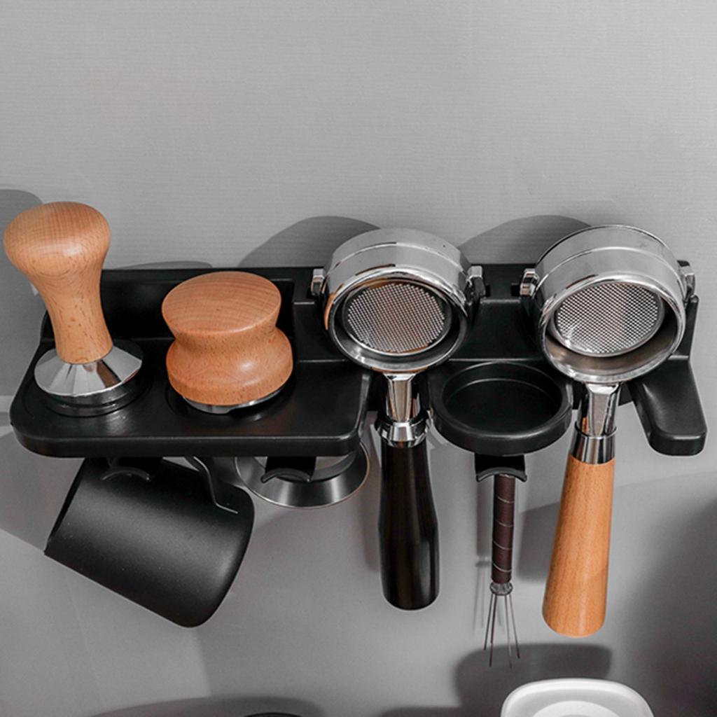 Giá treo phụ kiện pha cafe espresso giá treo tay cầm pha cafe tamper nén cafe – 58mm