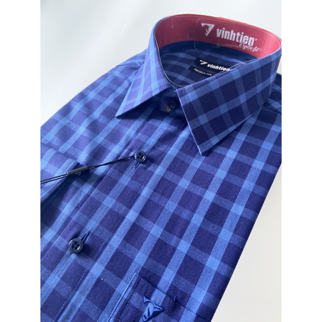 ÁO SƠ MI DÀI TAY SLIMFIT 355 VĨNH TIẾN 163