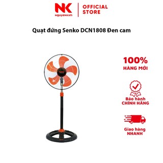 Quạt đứng senko dcn1808 đen cam