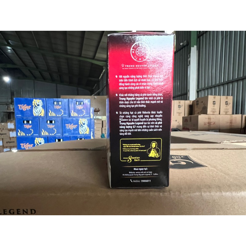 Hộp Cà phê G7 - Trung Nguyên - Cà phê cho người thành công cực mạnh - Cà phê thật uống thật