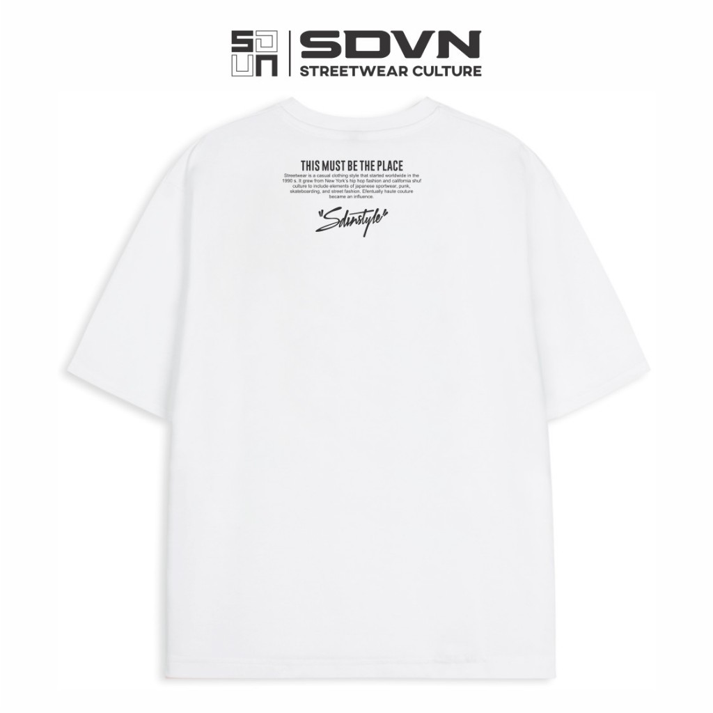 Áo Thun Unisex form rộng - Brand Chính Hãng SDVN - HEARTBEAT