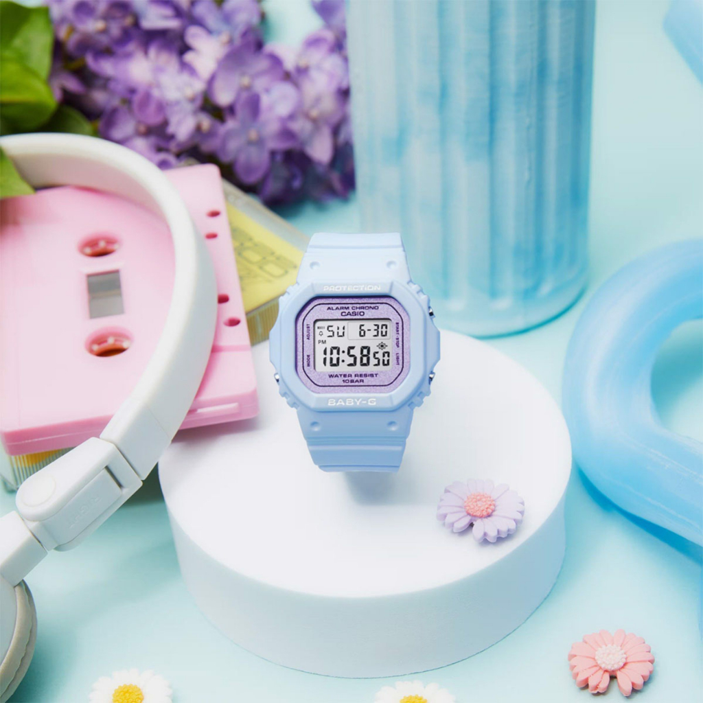Đồng hồ Casio Baby-G nữ BGD-565SC-2DR dây cao su chính hãng