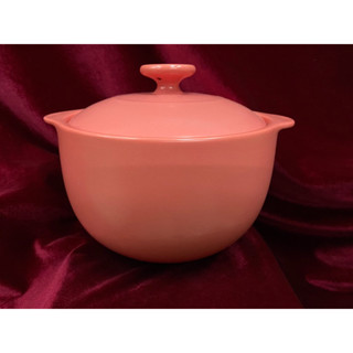 Nồi sứ dưỡng sinh 3L Vesta Màu Đỏ dùng bếp gas hồng ngoại- Gốm sứ Minh Long