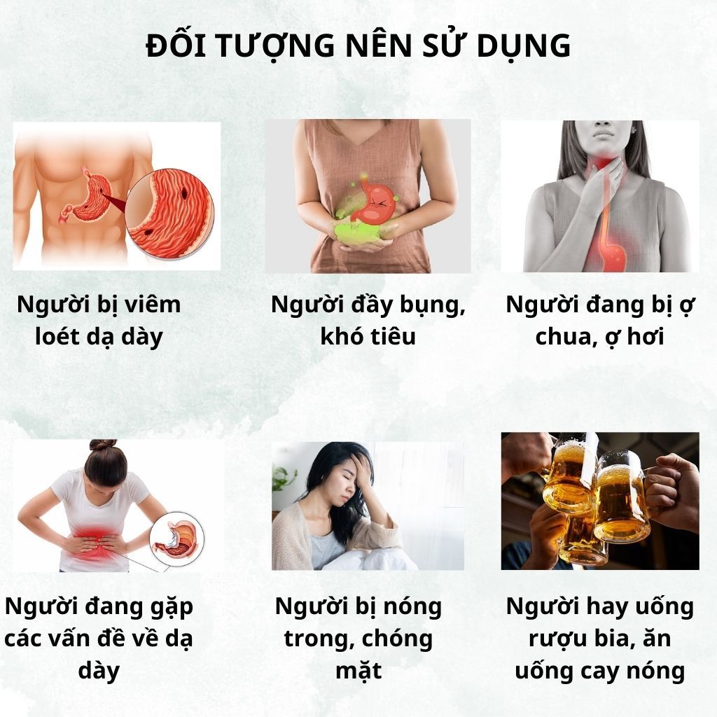 Trà dạ dày Mộc Can, Trà thảo dược cải thiện viêm loét dạ dày tá tràng, trào ngược acid dịch vị dạ dày. Hộp 25 túi lọc
