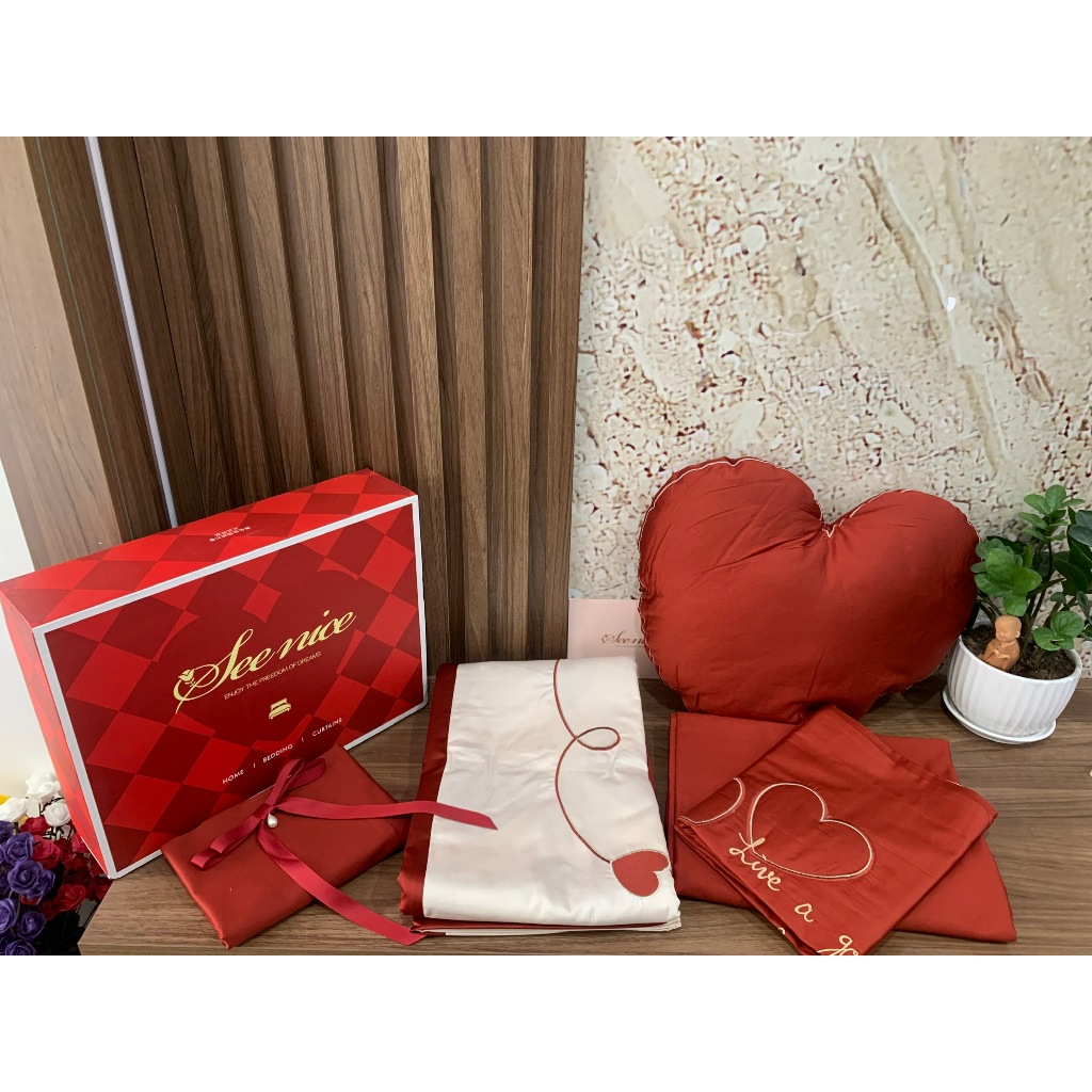 Chăn ga Wedding cho mùa cưới