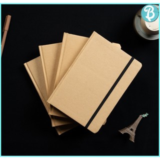 Sổ tay A5 Blueangel Bìa cứng may gáy, giấy 100gsm (Ruột trơn, kẻ ngang, chấm dot, kẻ ca-ro) CRA-KM
