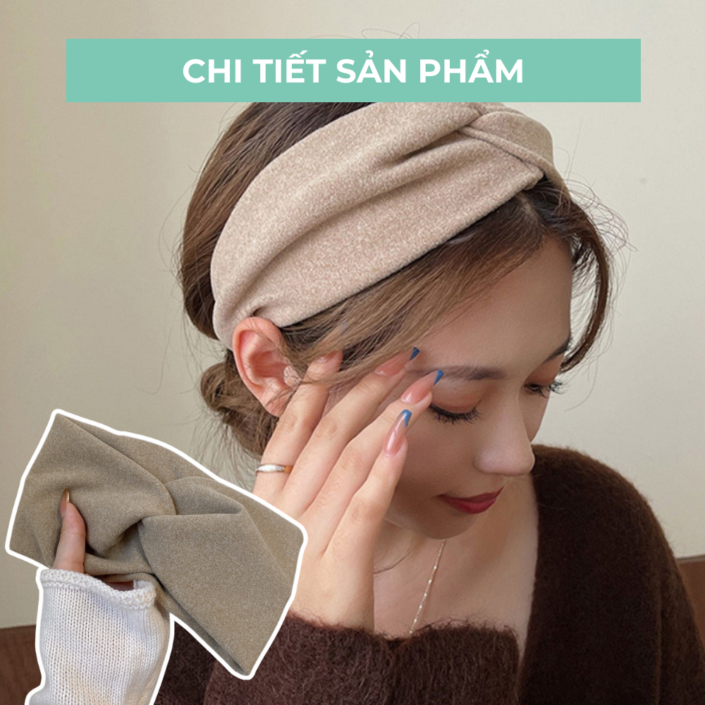 Băng Đô Cài Tóc BEBECHIC - Bờm Tóc Phong Cách Hàn Quốc