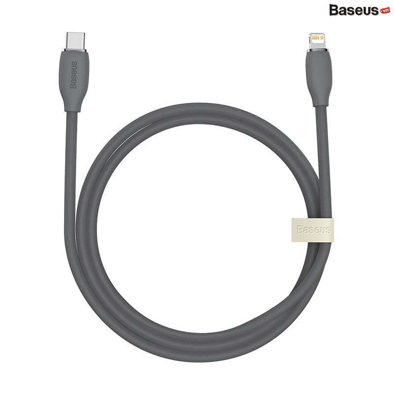 Cáp sạc nhanh cho iPhone 20W Baseus Jelly Liquid Silica Gel Fast Charging Data Cable