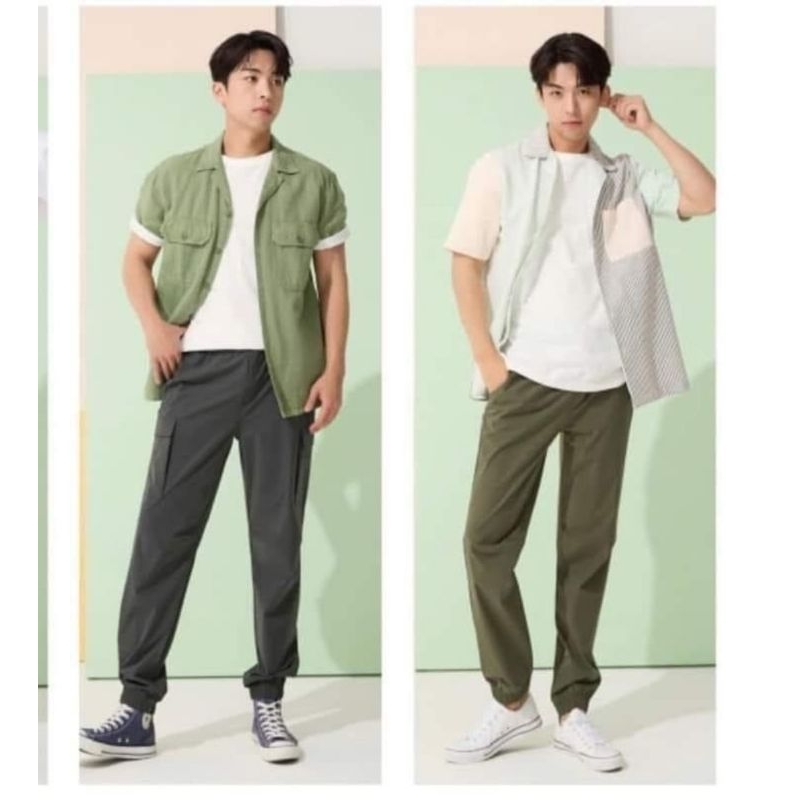 Quần Jogger gió nam xuất Hàn