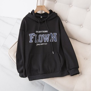 Áo Hoodie FLOWN Nam Nữ Unisex Form Rộng Chất Liệu Nỉ Bông Siêu Dày Mẫu Basic, Áo Khoác Nỉ Thời Trang Cao Cấp
