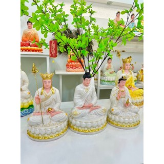 Tam Thánh Ta Bà 30cm ( đá thạch anh)
