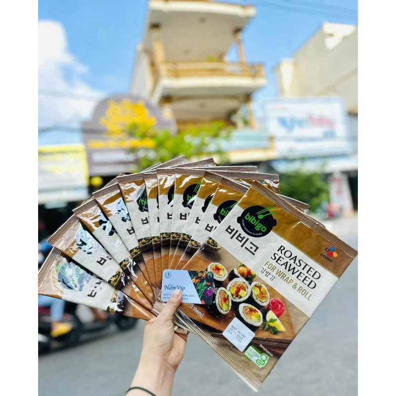 Rong biển cuộn cơm bibigo