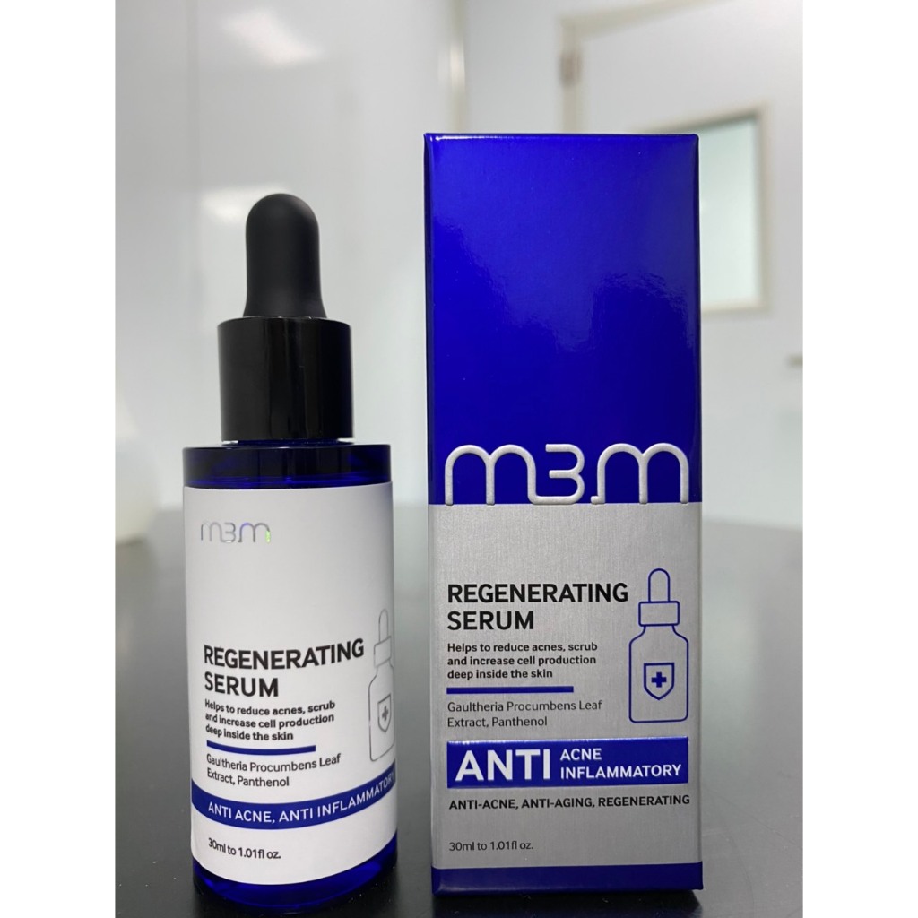 Tinh chất tế bào gốc phục hồi da mụn , Serum lão hóa M3M 10ML