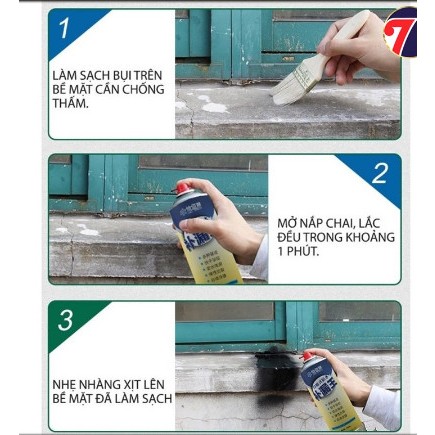 Chai Dung Dịch Xịt Chống Dột - Chống Thấm Nước - Bình Xịt Chống Thấm, Dột 450ml