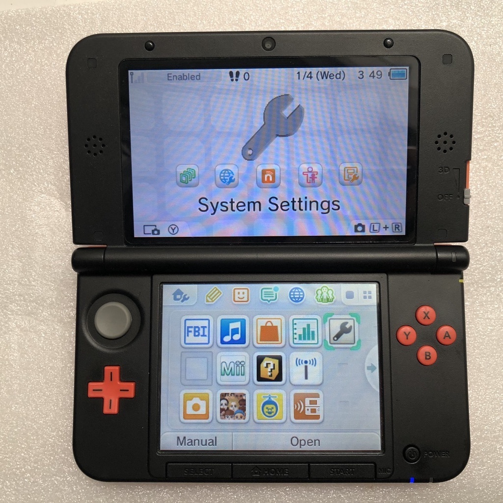 Máy chơi game Nintedo 3DS LL- tặng thẻ 32gb, BH 3 tháng