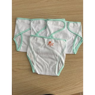 Quần đóng bỉm sơ sinh chất liệu 100% cotton size ,2,3 cho bé 3 đến 8 kg, quần đóng bỉm