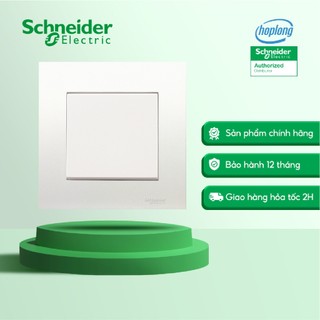 Công tắc đơn 2 chiều KB31_WE_G19 Schneider - Vivace màu trắng 250VAC 1 gang