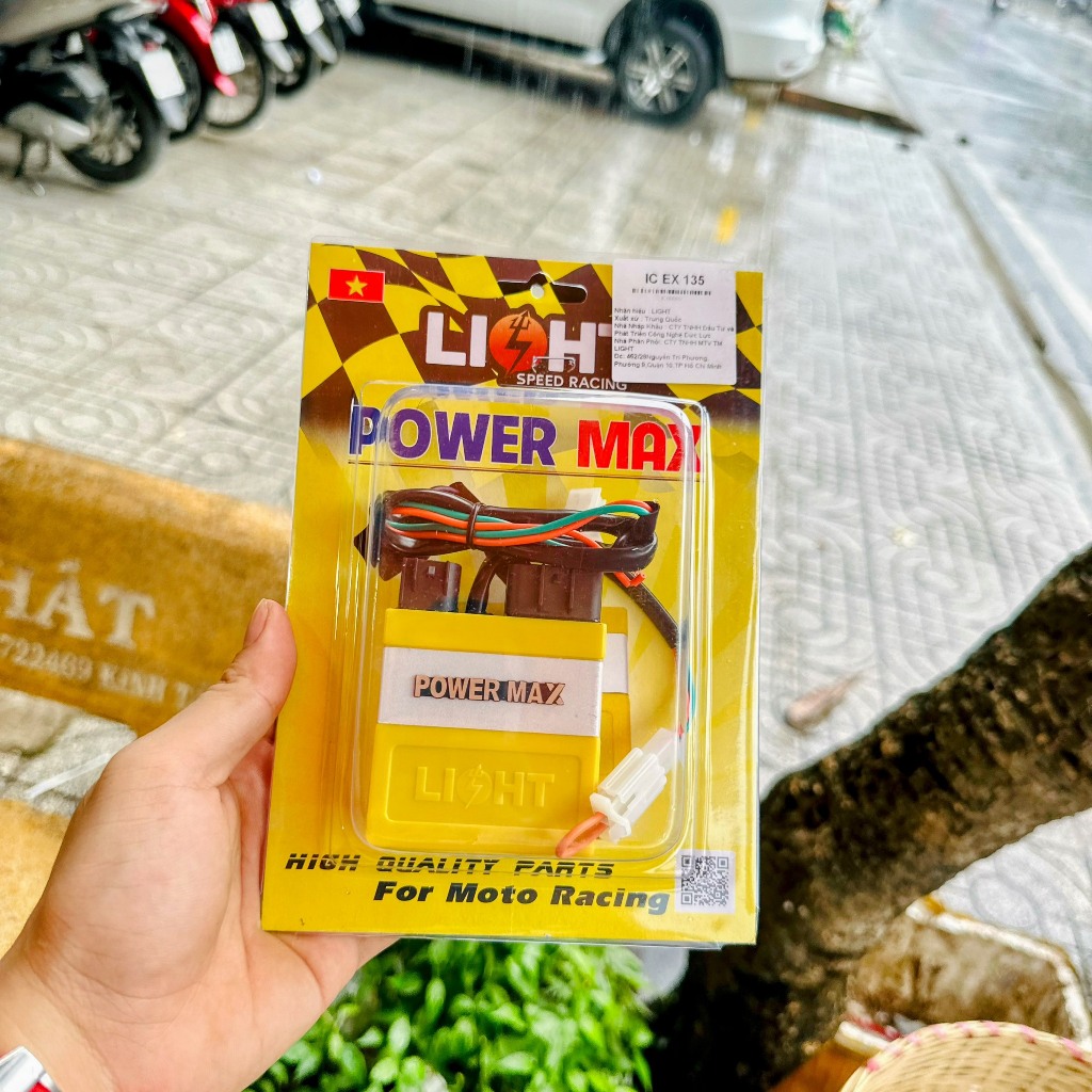 Ic Exciter 135 Light Speed V2 mở tua máy