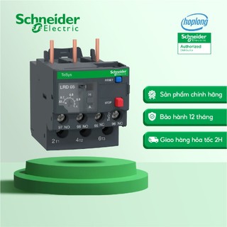 Rơ le nhiệt Schneider LR3D05 bảo vệ quá tải loại 3 pha dải điều chỉnh 0.63-1A dòng LR3D
