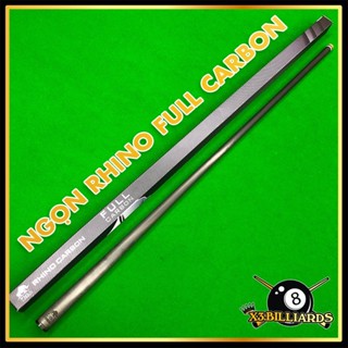 Ngọn Cơ Bida RHINO FUL CARBON Đầy Đủ Ren Radial, Uniloc, Wavy, 3/8-10 Ngọn Công Nghệ Giảm Bạt Giá Rẻ Cho Lỗ, Libre 3C