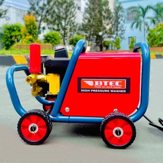 Máy rửa xe mini gia đình BTEC BT3000 chính hãng, máy rửa xe có chỉnh áp