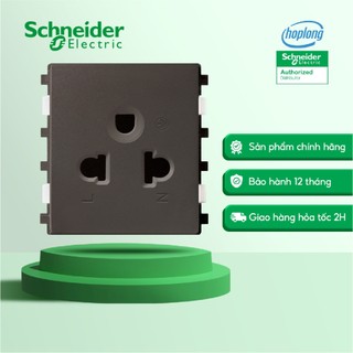 Ổ cắm đơn 3 chấu 84426MUES_BZ_G19 Schneider 16A size 2S Màu Đồng ánh bạc