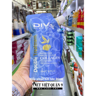 Hấp dầu collagen DIVA cho tóc khô hư tổn 500ml