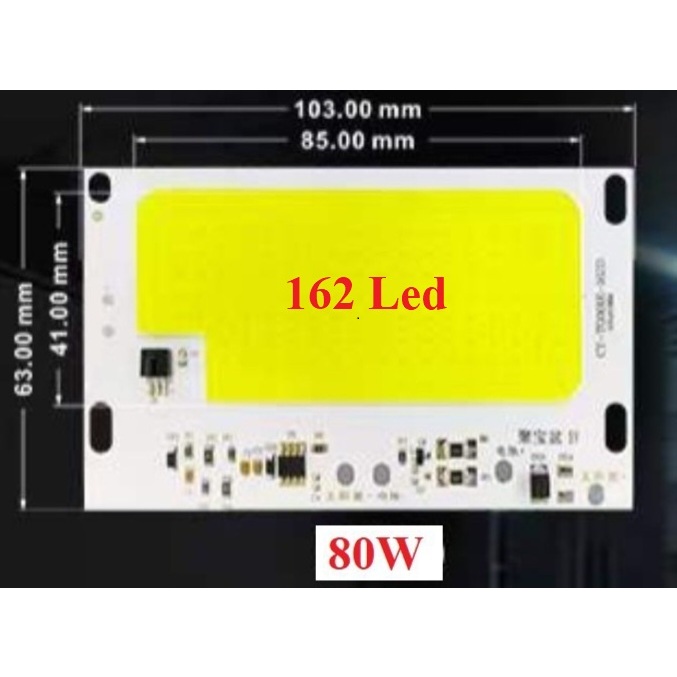 Chíp led 50-80-100-200- 300w 3.2v-3.7v8000-9000k