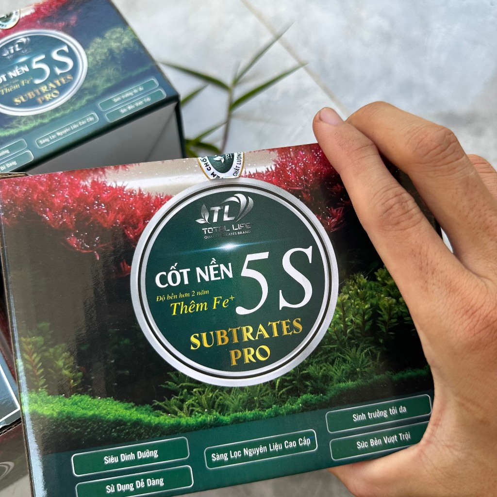 Cốt nền thủy sinh siêu dưỡng bổ sung FE+