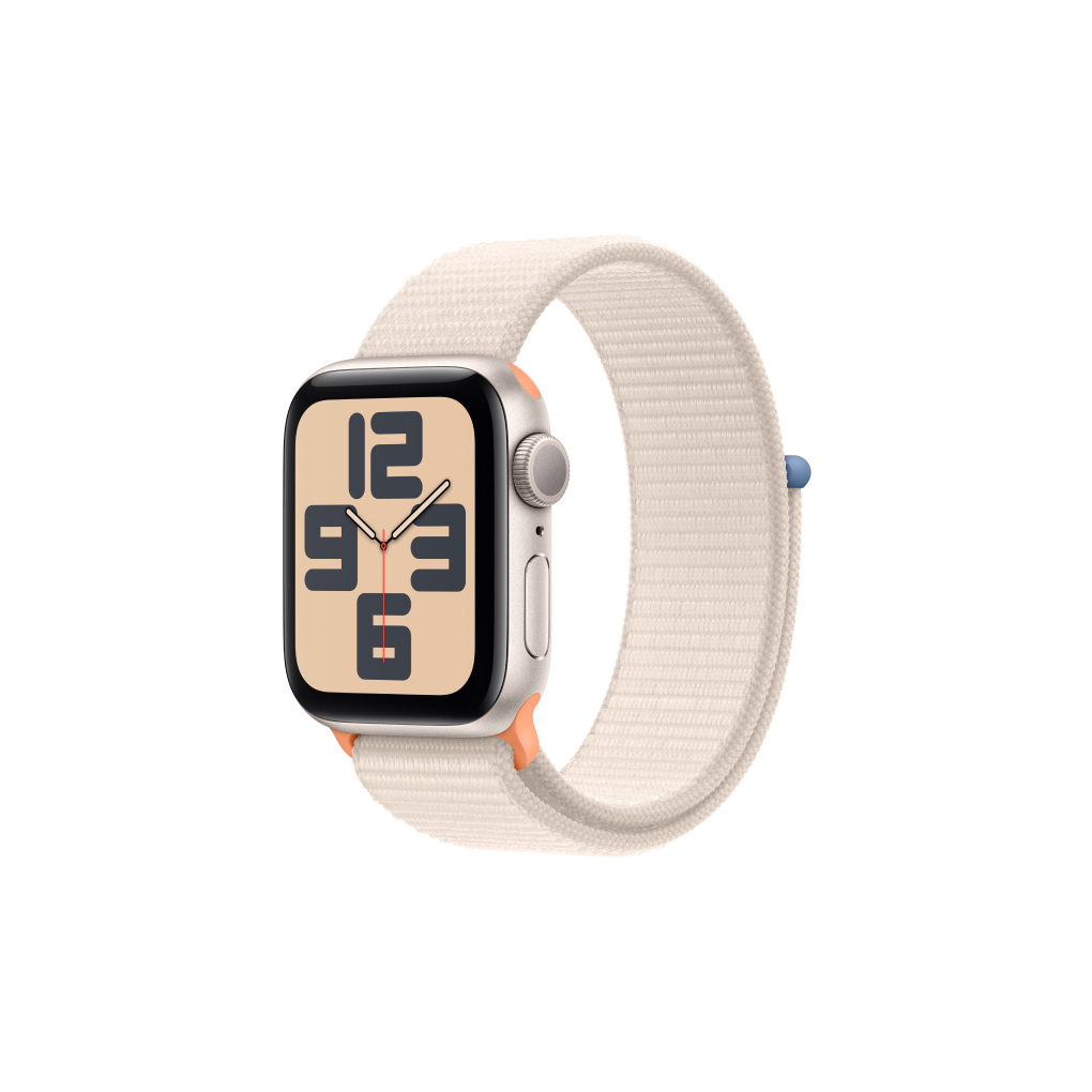 Đồng hồ Apple Watch SE (2023) 40mm (GPS) Viền nhôm - Dây quấn thể thao