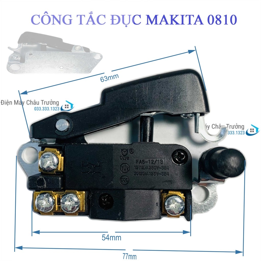 [ub] Công tắc đục 0810 Công tắc đục 17 ly