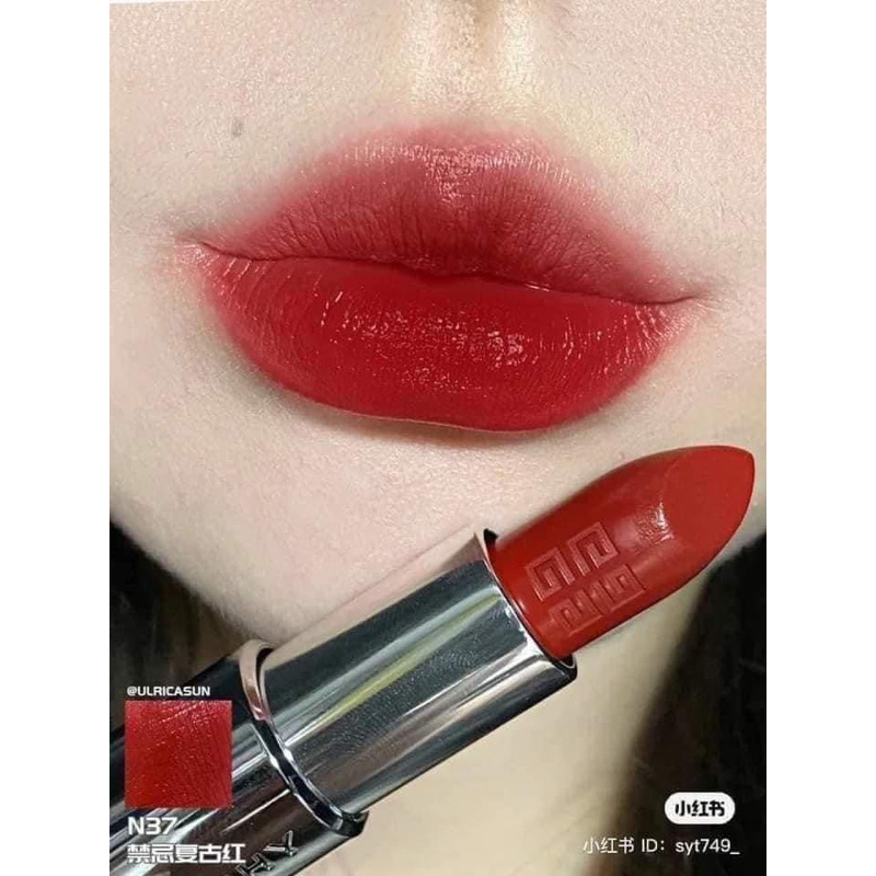 Son Givency 37 Rouge Granie Edition mini fullbox