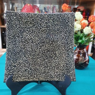 Dĩa vuông sơn mài Thanh Bình Lê size 31x31 cm hàng xuất khẩu trang trí, làm quà tặng