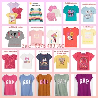 Size 8y hoặc 7-8y _ Áo bé gái xuất dư nhiều mẫu