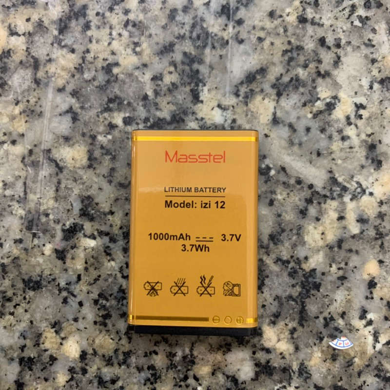 Pin Masstel Izi 12 4G - Hàng chính hãng
