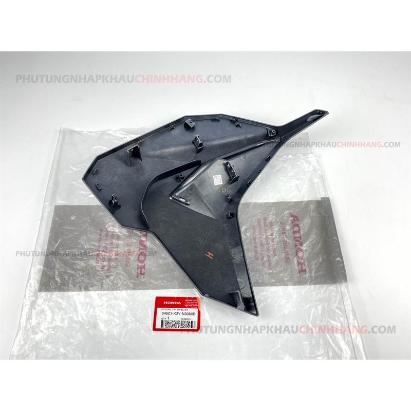 Yếm trước Vario 125 2023 Xanh Nhám chính hãng Honda Indo, Cánh gà yếm 64601K2VN30MIB / 64501K2VN30MIB