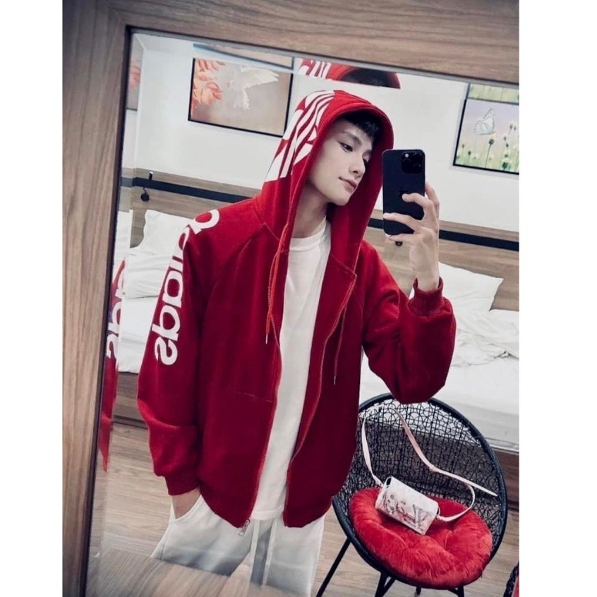 Áo Khoác Thể Thao Adidas Chất Nỉ Dày Dặn - Áo Khoác Adidas Có Mũ Phong cách trẻ trung năng động HOT năm 2023 cực đẹp
