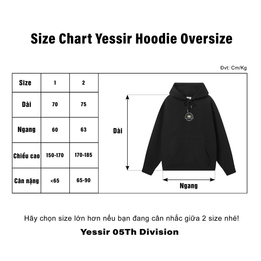 YESSIR - Hoodie Candy Color - Áo khoác tròng đầu Local Brand
