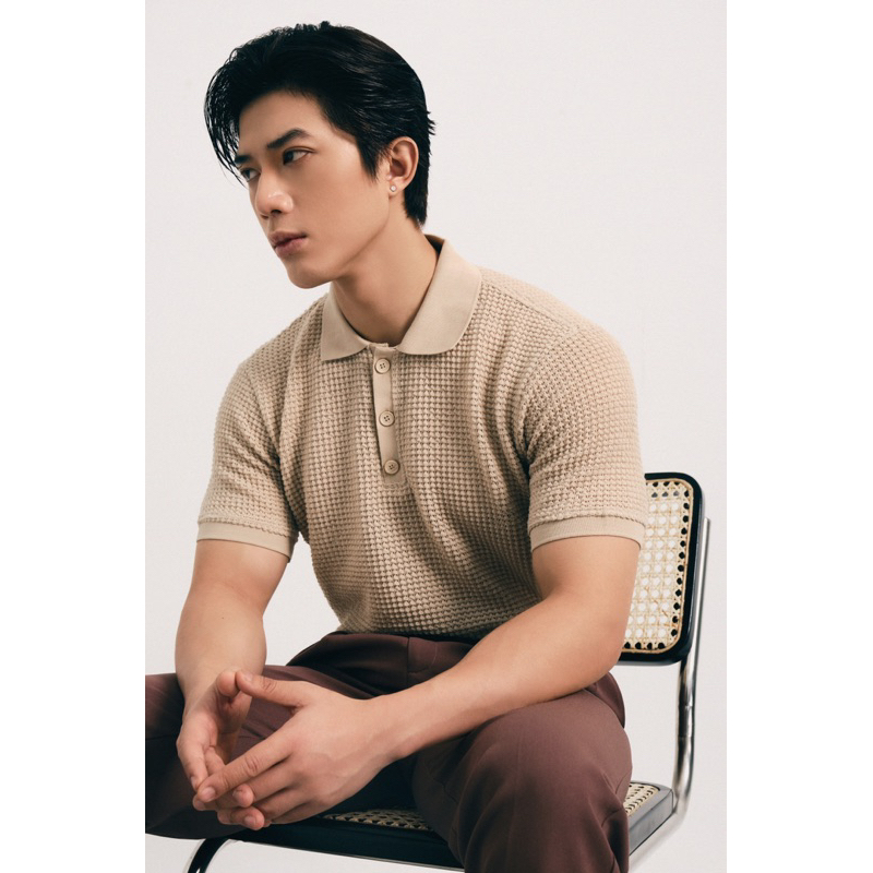 Áo polo Robus chất len đan cao cấp Knit Polo